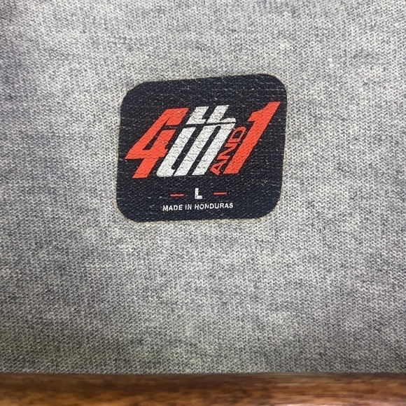 4th and 1 - Vintage Ohio State Buckeyes Gray Short Sleeve Shirt Size Large - Picture 4 of 5